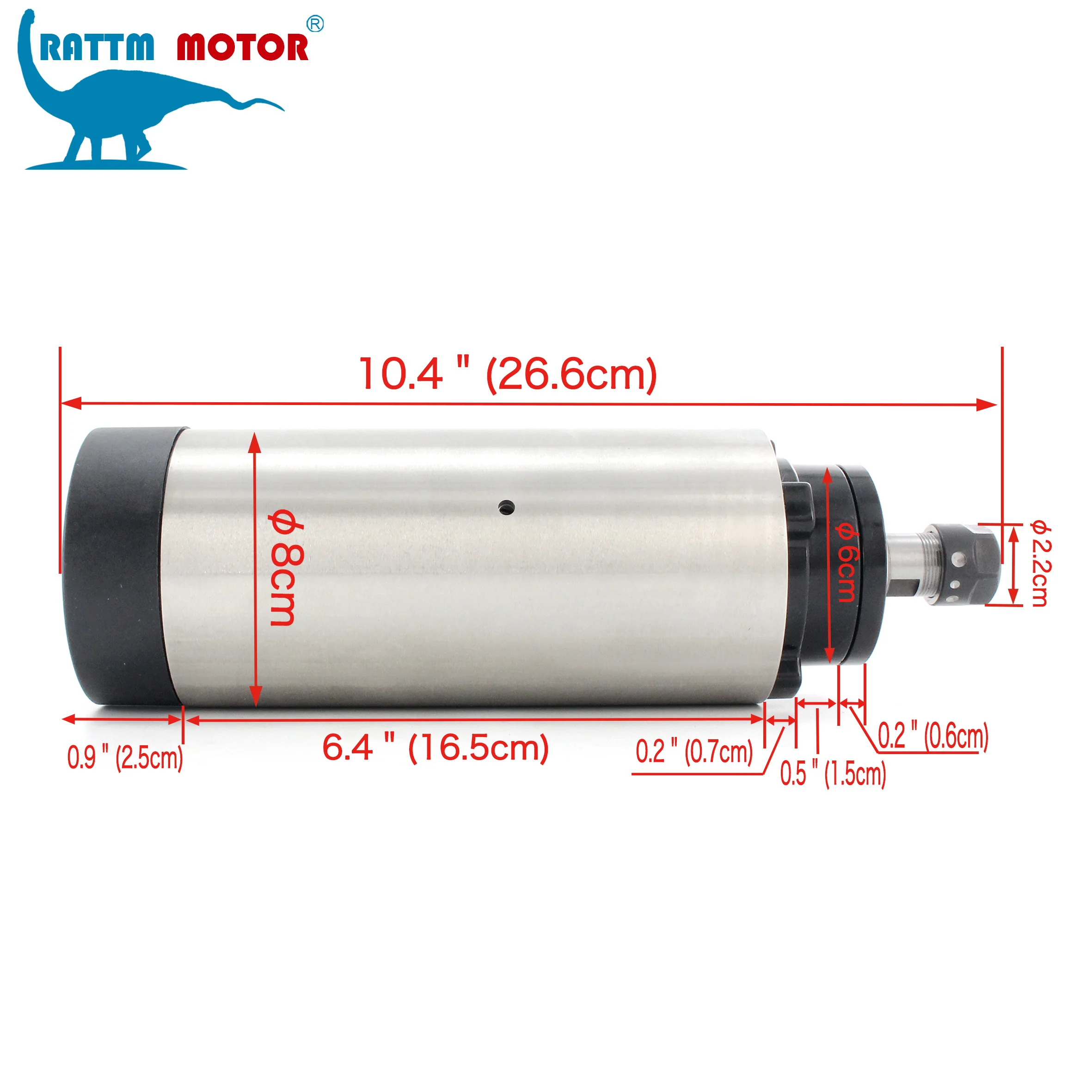 1.5KW 220V 8A шпиндель с воздушным охлаждением двигатель ER16 1500 Вт мотор шпинделя ЧПУ