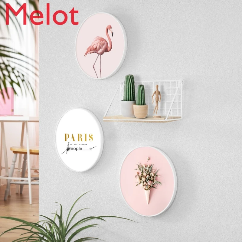 

Настенное украшение, Маленькая подвеска для стены, спальни, комнаты, настенный цветок, кованое железное настенное украшение