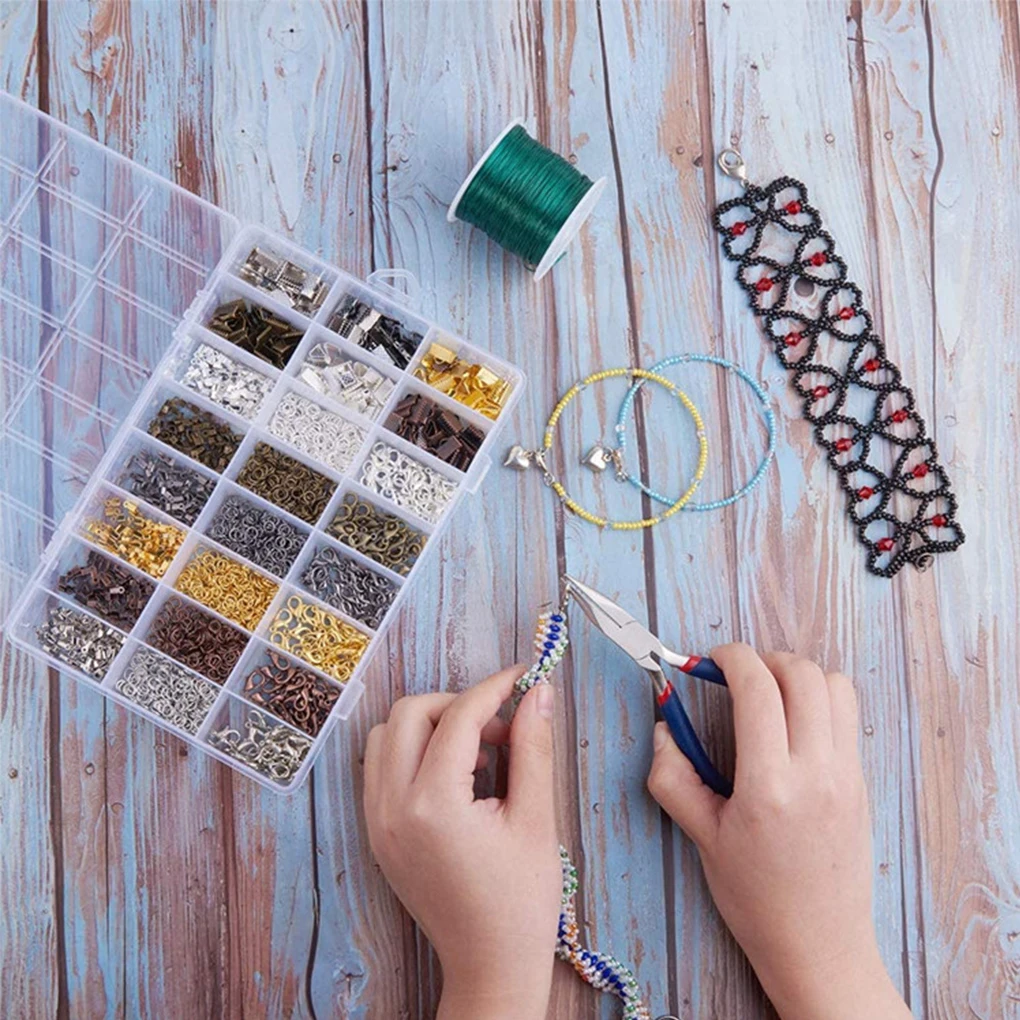 

Jewelry Hooks Findings Decoration Rings Necklace Bracelet Earring Clasps Connectors Supplies Key Chain Accessories