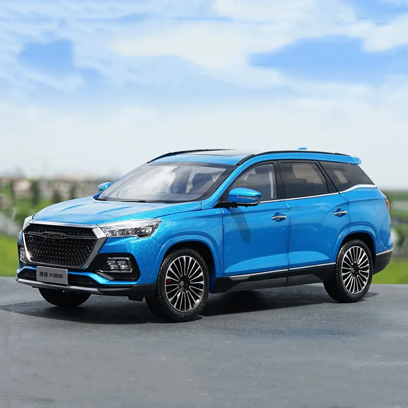 

1/18 alloy casting car model original factory Chery JETOUR X95 off-road vehicle SUV high-end collection holiday gift