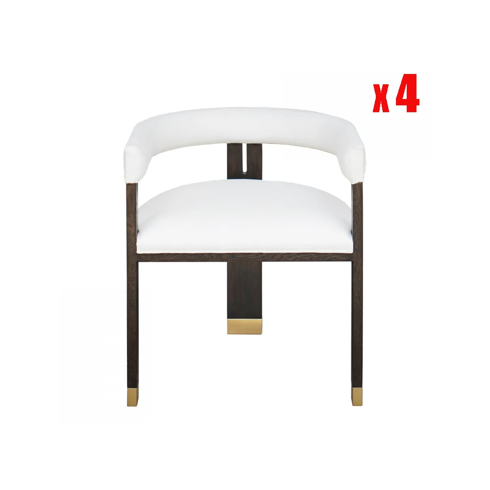 Деревянный обеденный стул дизайнерский для столовой в скандинавском стиле