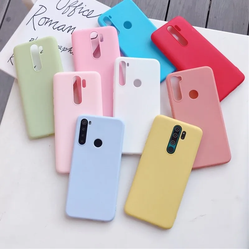 Защитный чехол для Redmi Note 9 8 9s 8T 7 Pro, мягкие силиконовые чехлы для 9C 9A 7A 4G