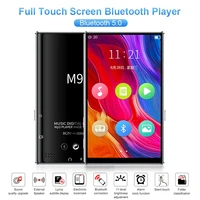 2020 viugreum 4 inches mp4 player multifunction bluetooth 5 0 touch screen lossless music player with fm radio recording screen