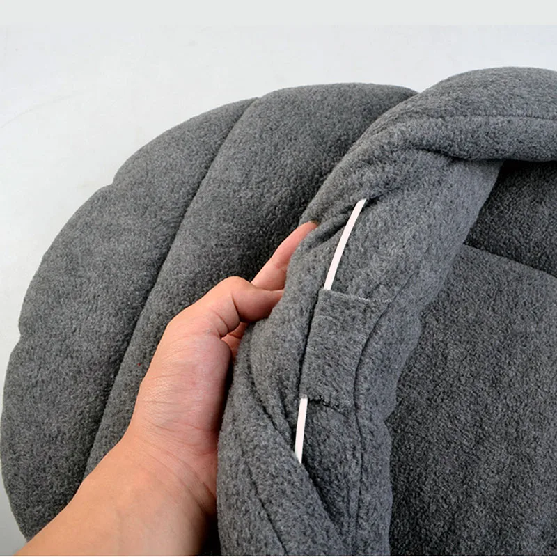 Теплое флисовое гнездо для домашних питомцев спальный мешок собак и кошек мягкая