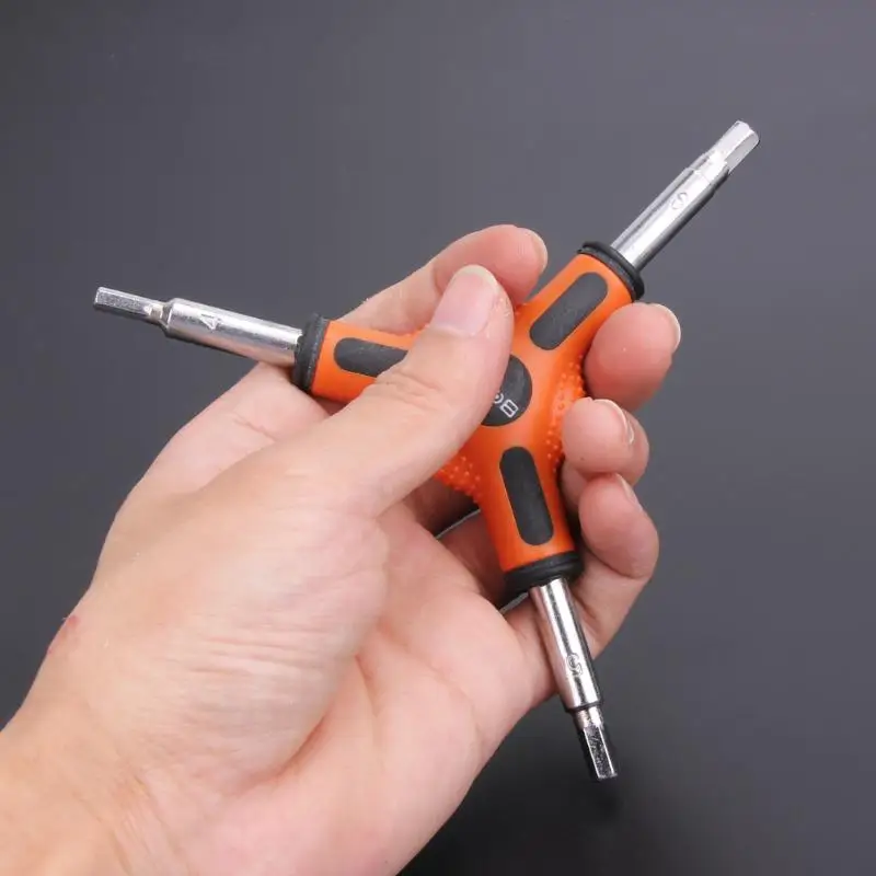 Многофункциональный карманный мини-инструмент для велосипеда 3 направления