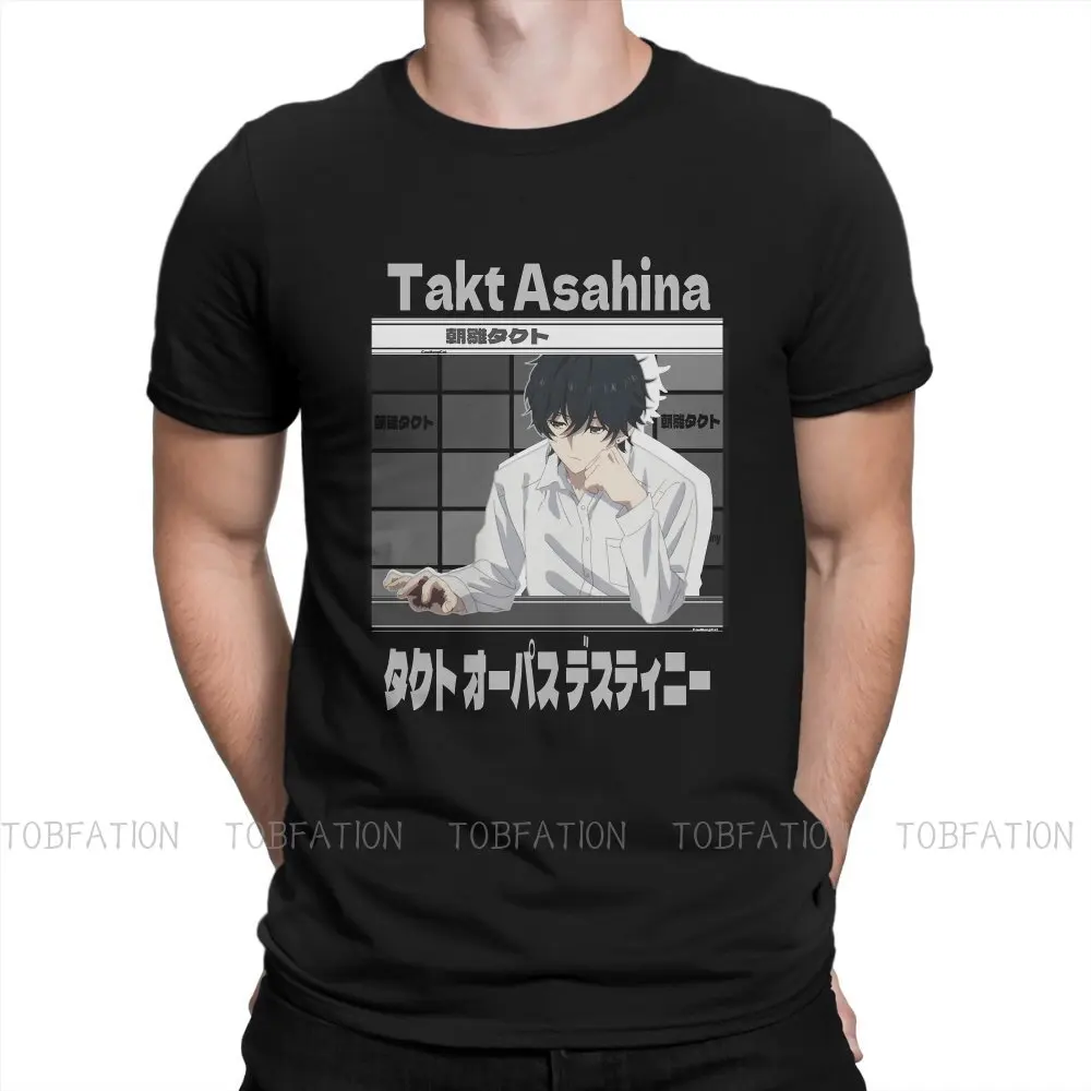 

Asahina крутая графическая футболка Takt op Destiny Music Anime Необычные Топы повседневные мужские футболки Tee специальная подарочная одежда