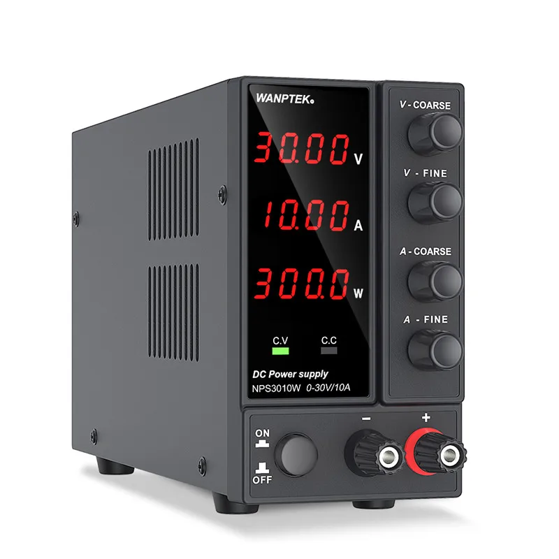 Wanptek Adjustable DC Laboratory 30V 10A Lab Power Supply Adjustable 60V 5A Voltage Regulator Stabilizer Switching Power Supply
