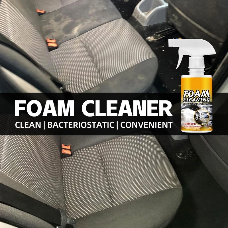 All-Purpose Bubble Cleaner Kitchen Grease No Rinsing Is Required Multi-Purpose for Couches Car Seat Sofa Foam | Автомобили и