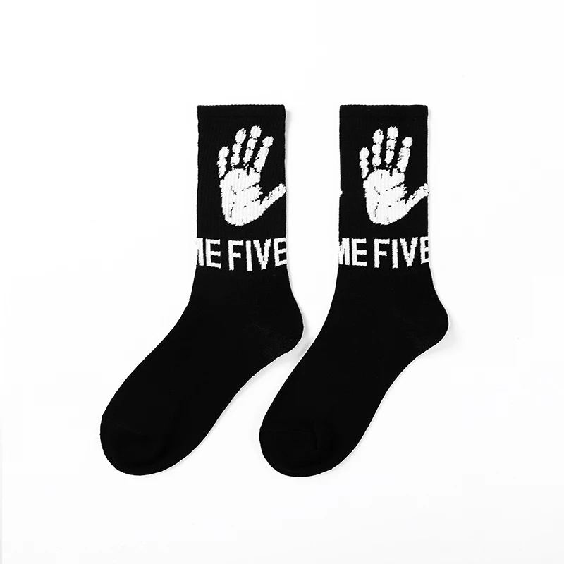 

Men Socks Cotton Hip-hop Female Sports Socks High Quality Harajuku Cool Funny Socks For Men And Women Ins Style Basketball Socks