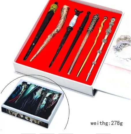 Экшн-фигурка Harries волшебная палочка горшок металлический брелок ожерелье Дары