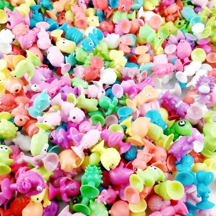 Игрушечные Мини-куклы на присосках Мультяшные животные | Игрушки и хобби