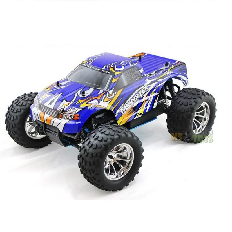 

Free Shipping HSP BISON 94188 1/10 Scale 3.0cc Nitro Engine Power 4WD off-Road Monster truck , High speed Rc Car for Hobby