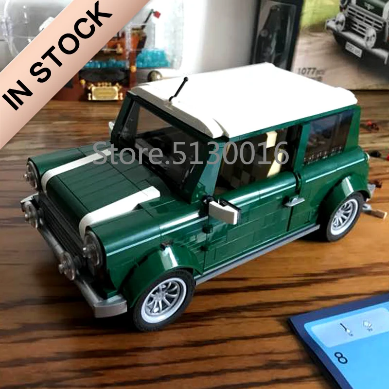 21002 Создатель Camper автомобиля T1 техника Forded Mustanged строительные блоки Aston 21001 21002 21003 21045 21046 21047 10569 - Цвет: 21002