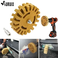 4 inch 100mm power drill adapter decal removal anti scratch practical pinstripe quick eraser wheel rubber sharp abrasive tools