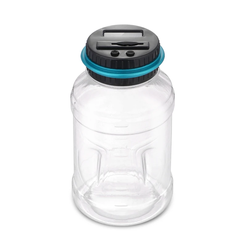 

2.5L Spaarpot Teller Coin Elektronische Digitale LCD Tellen Munt Geld Saving Box Jar Munten Opbergdoos Voor EURO