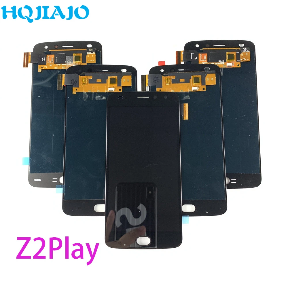 5 шт. AMOLED LCD дисплей для Motorola Moto Z Play Z2 играть Z3 с lcd экраном HD сенсорный экран Экран