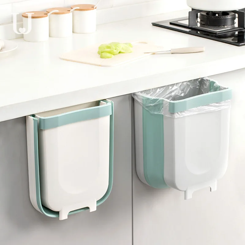 

Youpin Jordan&Judy Wall-mounted Foldable Trash Can Special Classification Car Suspension Storage Tube Kitchen Trash Can