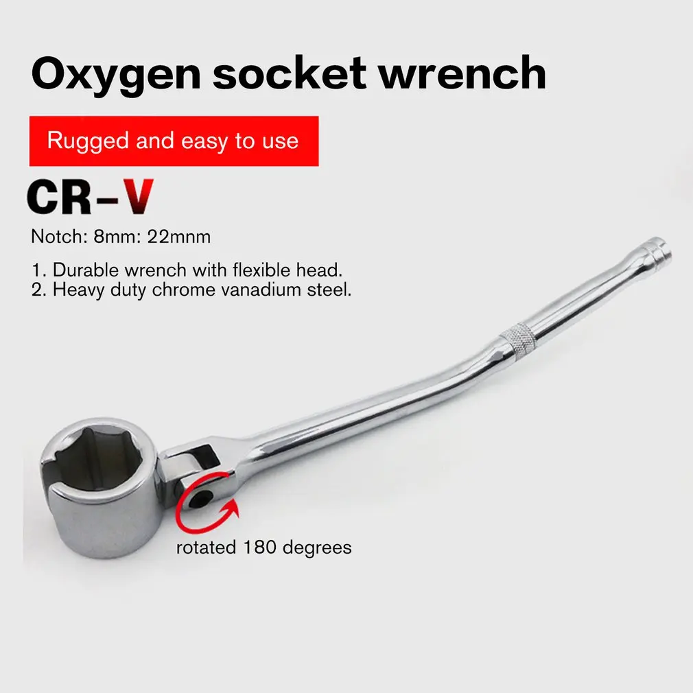22 мм датчик кислорода гибкая головка для ремонта шестигранный монтажер