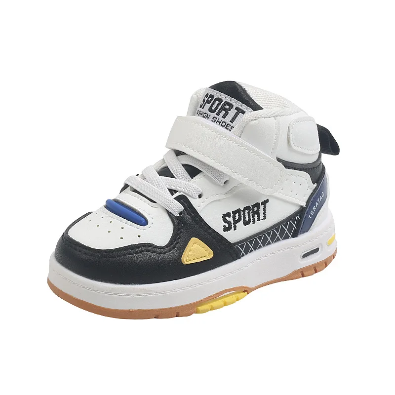 Детская спортивная обувь с высоким верхом розовые кроссовки для девочек