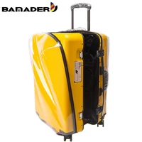 bamader new transparent luggage cover thick wear resistant suitcase cover dust proof waterproof trolley case travel accessories