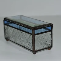 jewelry ring box glass box storage box home decor trend supplies gifts
