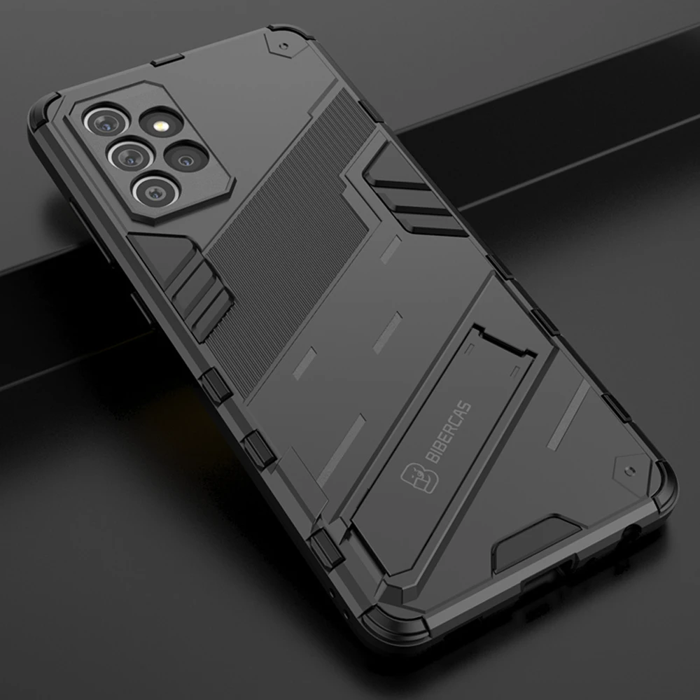 

For Samsung A52 5G 2021 Luxury Case Bumper Hard Back Punk 360 Protect Cover Samsung Galaxy A52 Case A 52 SM-A526B A525F Funda