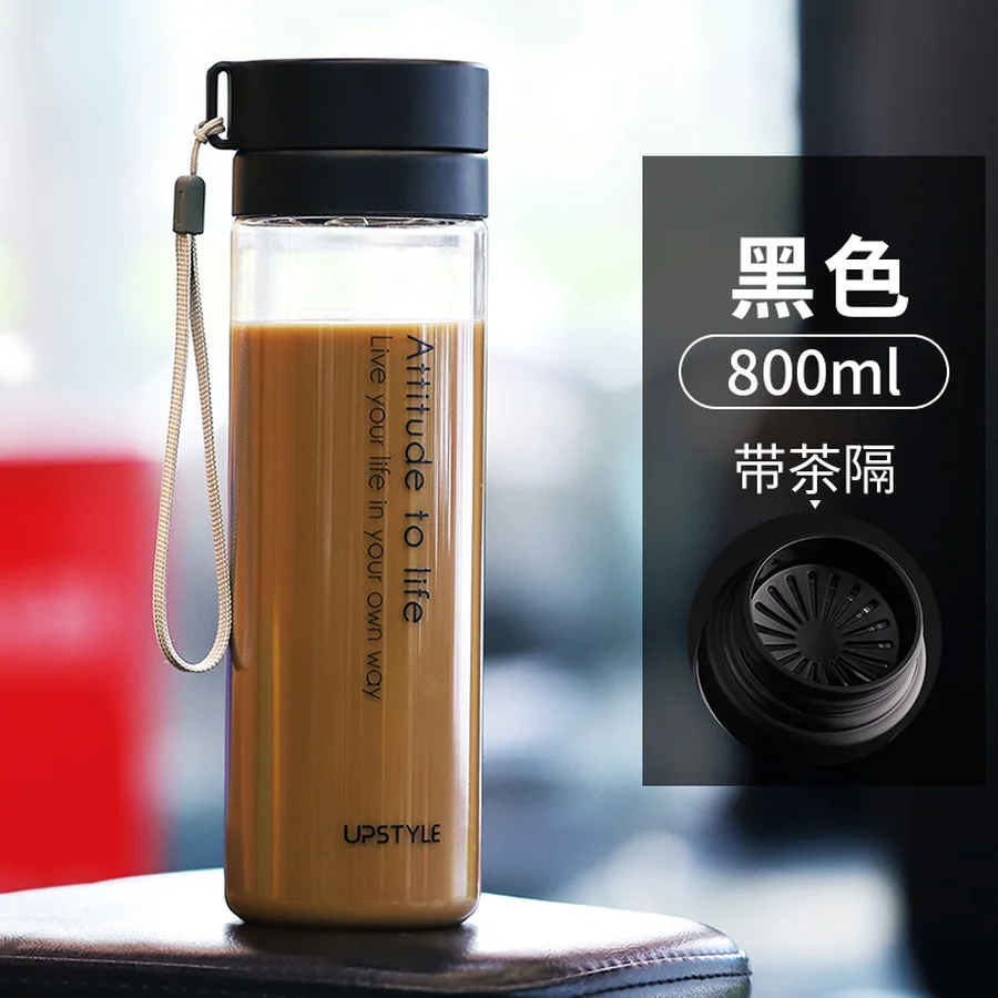 Большая емкость для фитнеса спортивные чашки воды Жизнь соломы персональный