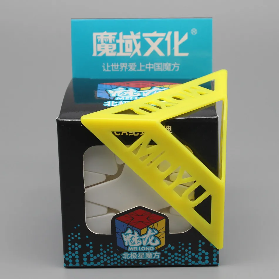 Кубик Рубика Moyu Meilong Polaris Magic Cube 3x3 извилистый Speed Профессиональный Cubo Magico