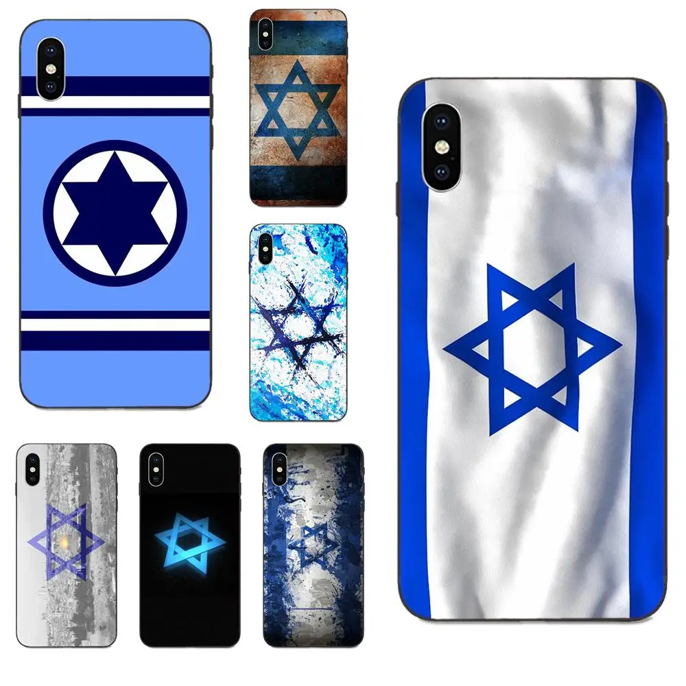 Флаг Израиля чехлы из ТПУ для Huawei nova 2 2S 3i 4 4e 5i Y3 Y5 II Y6 Y7 Y9 Lite Plus Prime Pro 2017 2018 2019 |