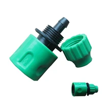 new hot sale fast coupling adapter drip tape for irrigation hose connector with 14 barbed connector garden irrigation tools
