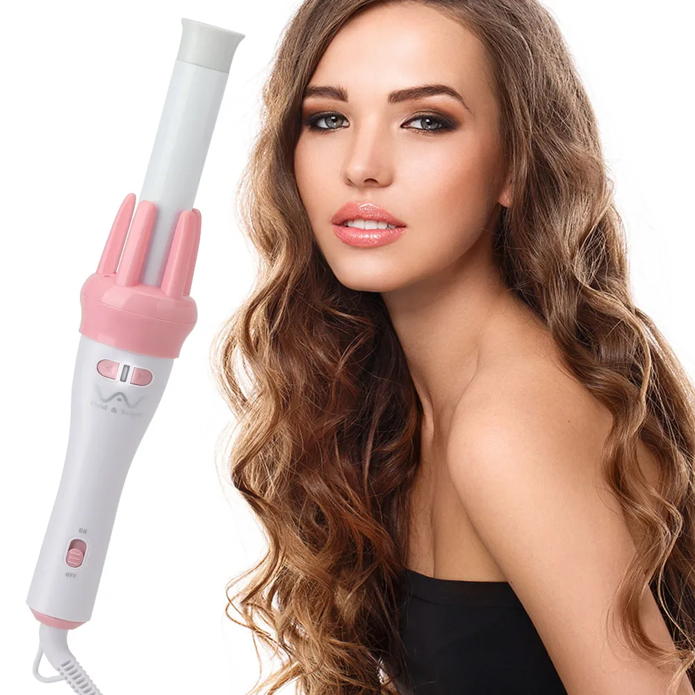 

Magic Auto Hair Curler Curling Iron Rotating Professional Curler Styling Tools Air Curler for Curls Waves Ceramic Curly