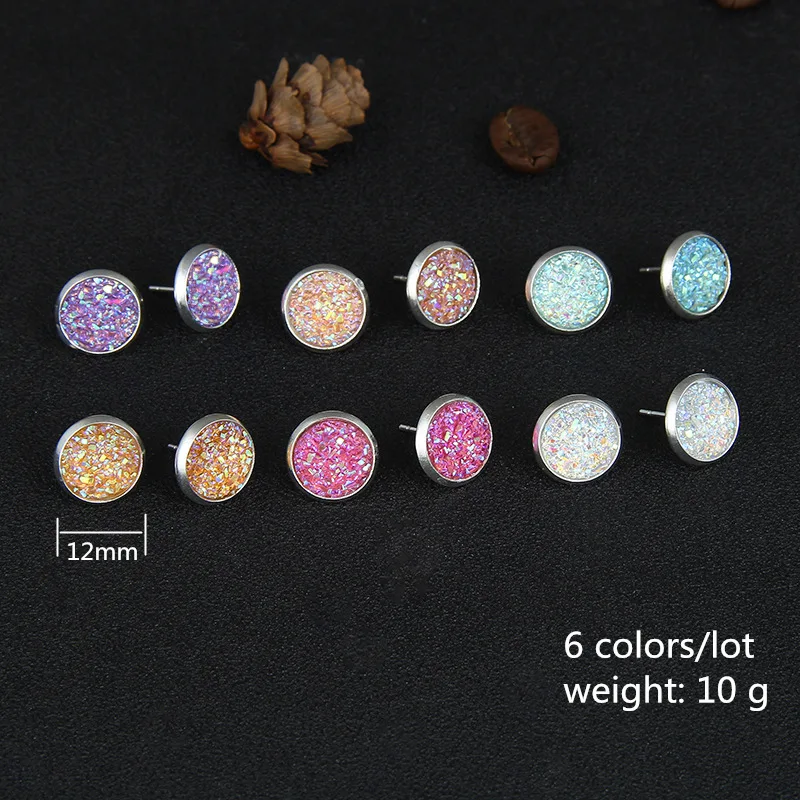 Яркие серьги-гвоздики для женщин розовые синие желтые корейские серьги лучший