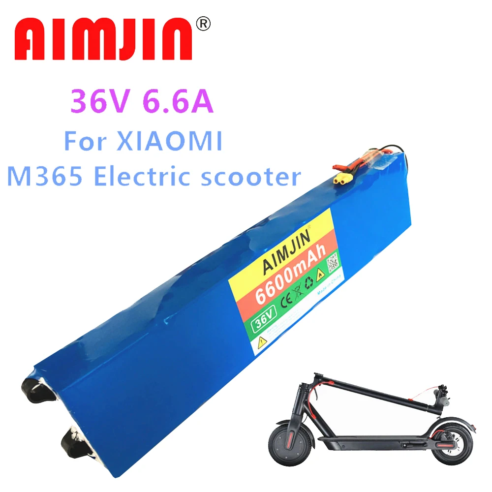 

Специальный аккумулятор для скутера Xiaomi M365, аксессуары для скутера, аккумулятор, 36 В 10s3p 6600 мАч