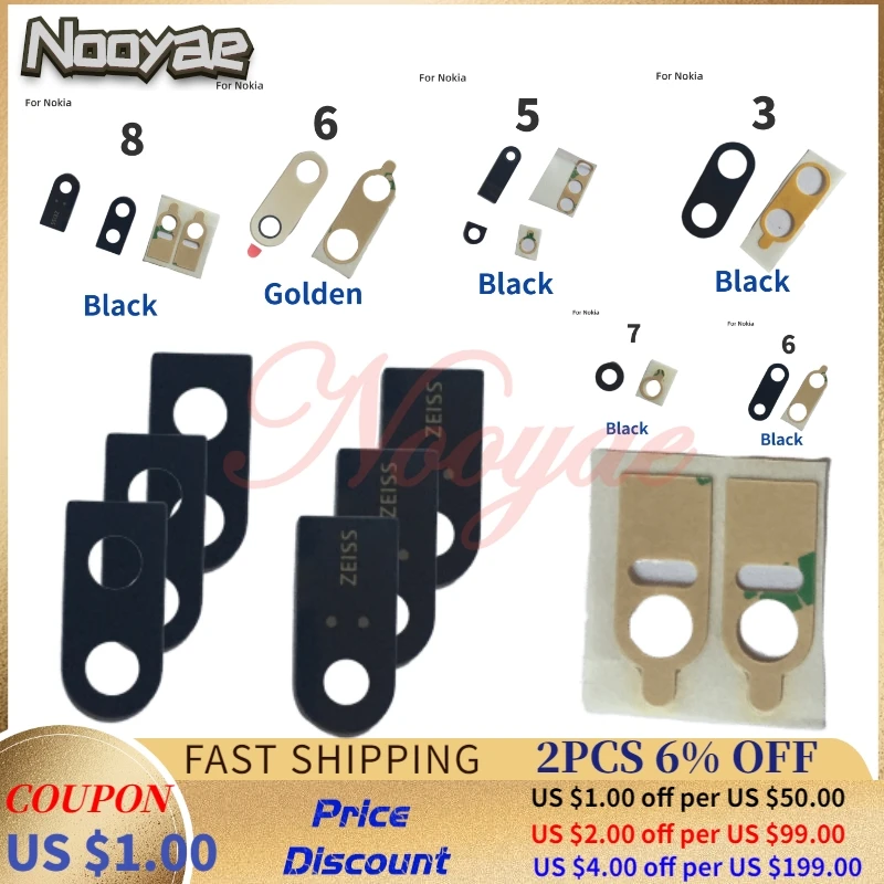 Novaphopat черная Новая Большая задняя камера стеклянный объектив для Huawei Honor 8X 9 lite play