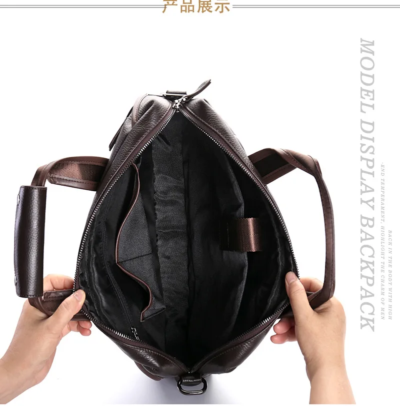 Роскошные мужские винтажные портфели из натуральной кожи деловая сумка для ноутбука мужские дизайнерские дамские сумки, Курьерская сумка высокого качества bolso hombre