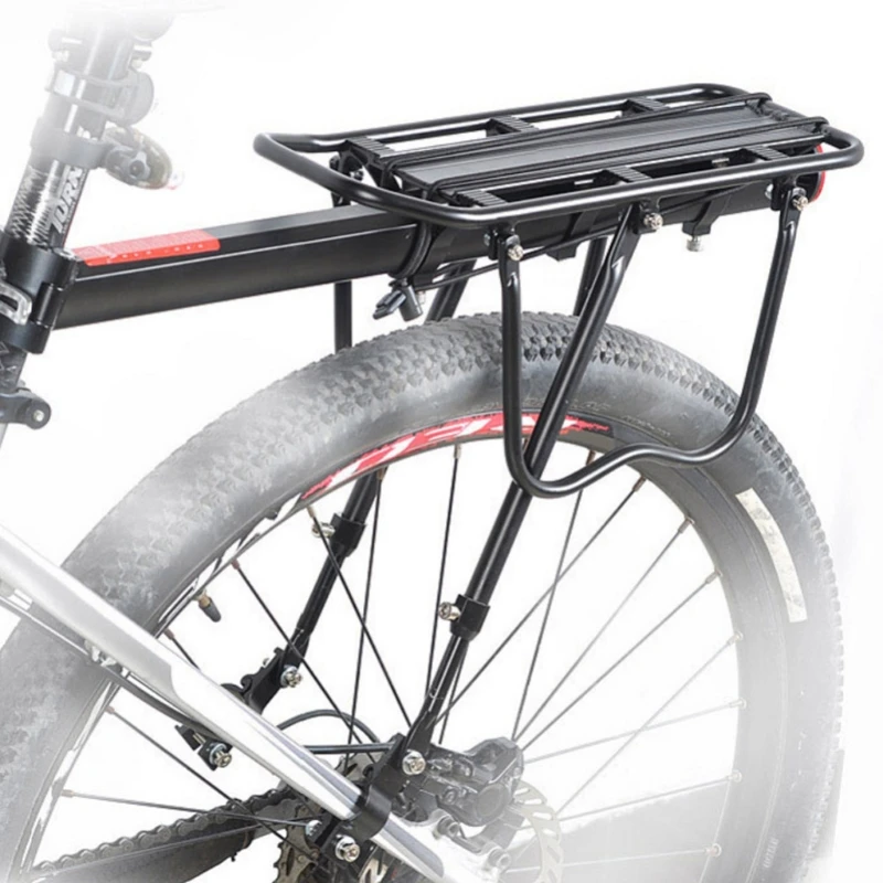 

Bicycle Luggage Carrier Aluminum Cargo Rear Rack Shelf Cycling Seatpost Stand