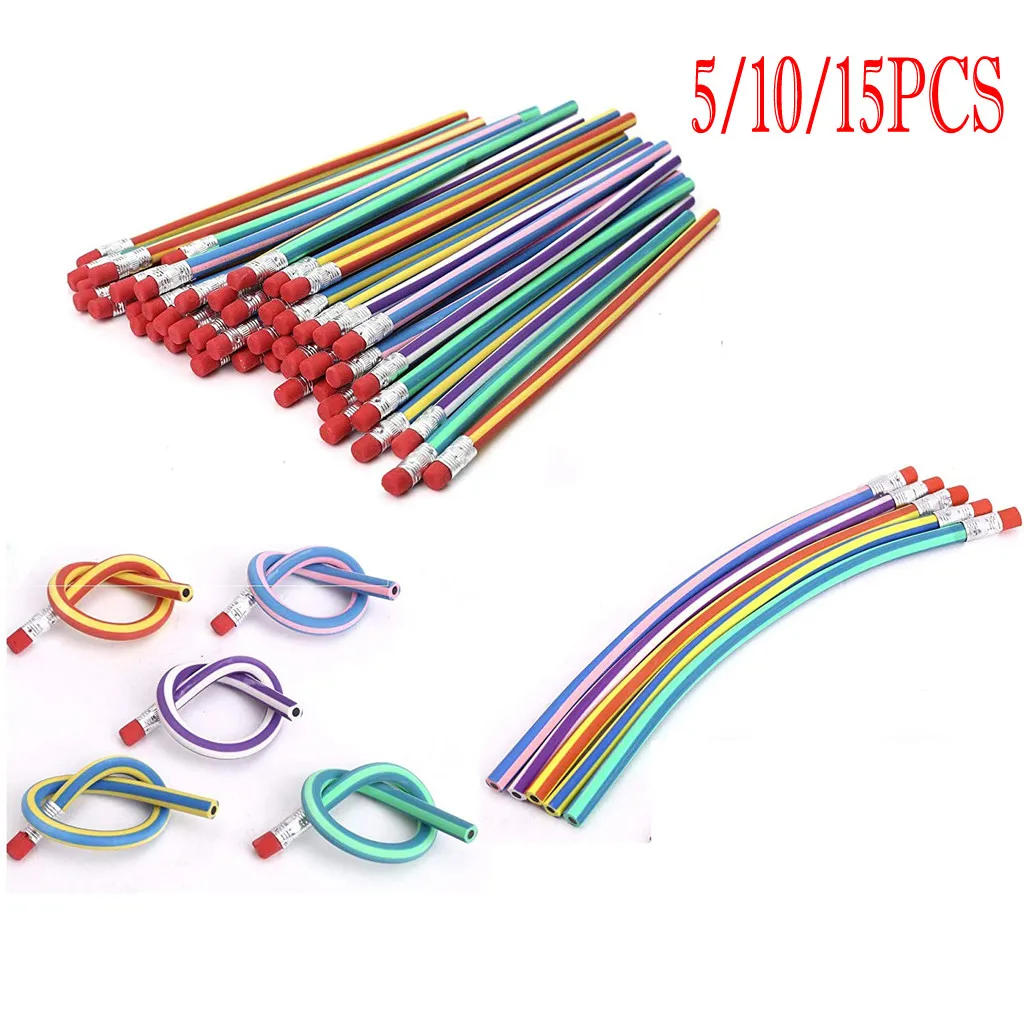 Детские карандаши с ластиком канцелярские принадлежности для учащихся школьные