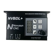 nvbdh nvbdl brushless dc motor driver controller 400w digital display screen cnc milling machine spindle