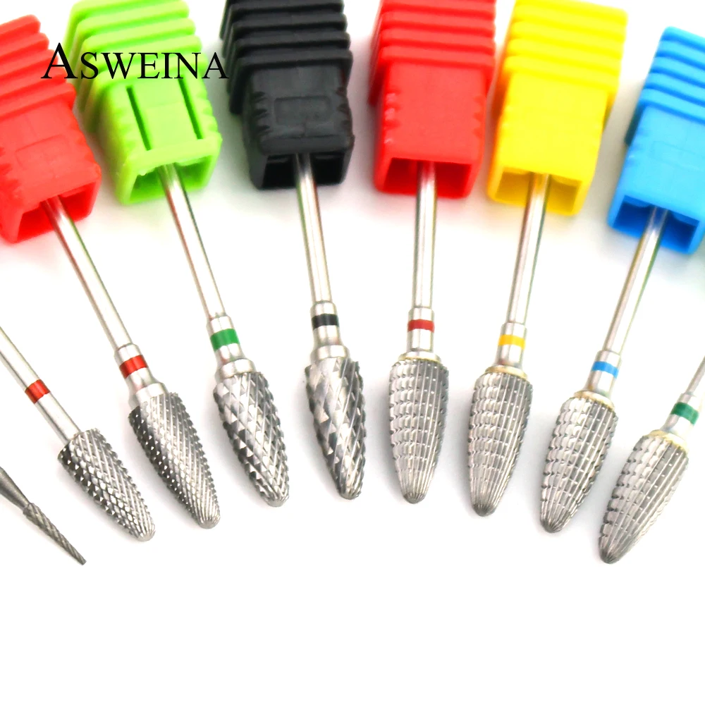 Фреза карбидная для аппаратного маникюра, 1 шт. | AliExpress