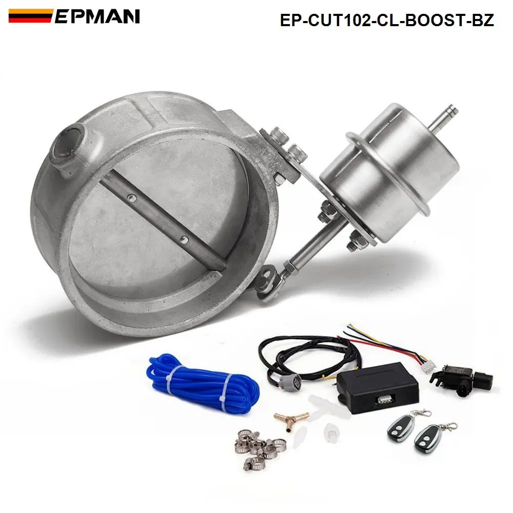 Выхлопной Клапан управления с усилителем привода вырез 102 мм Закрыть трубу