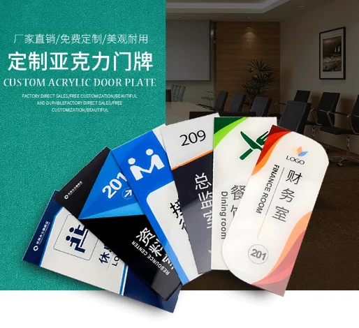 Акриловые вывески на заказ Персонализированные таблички и с липкостью|Детали