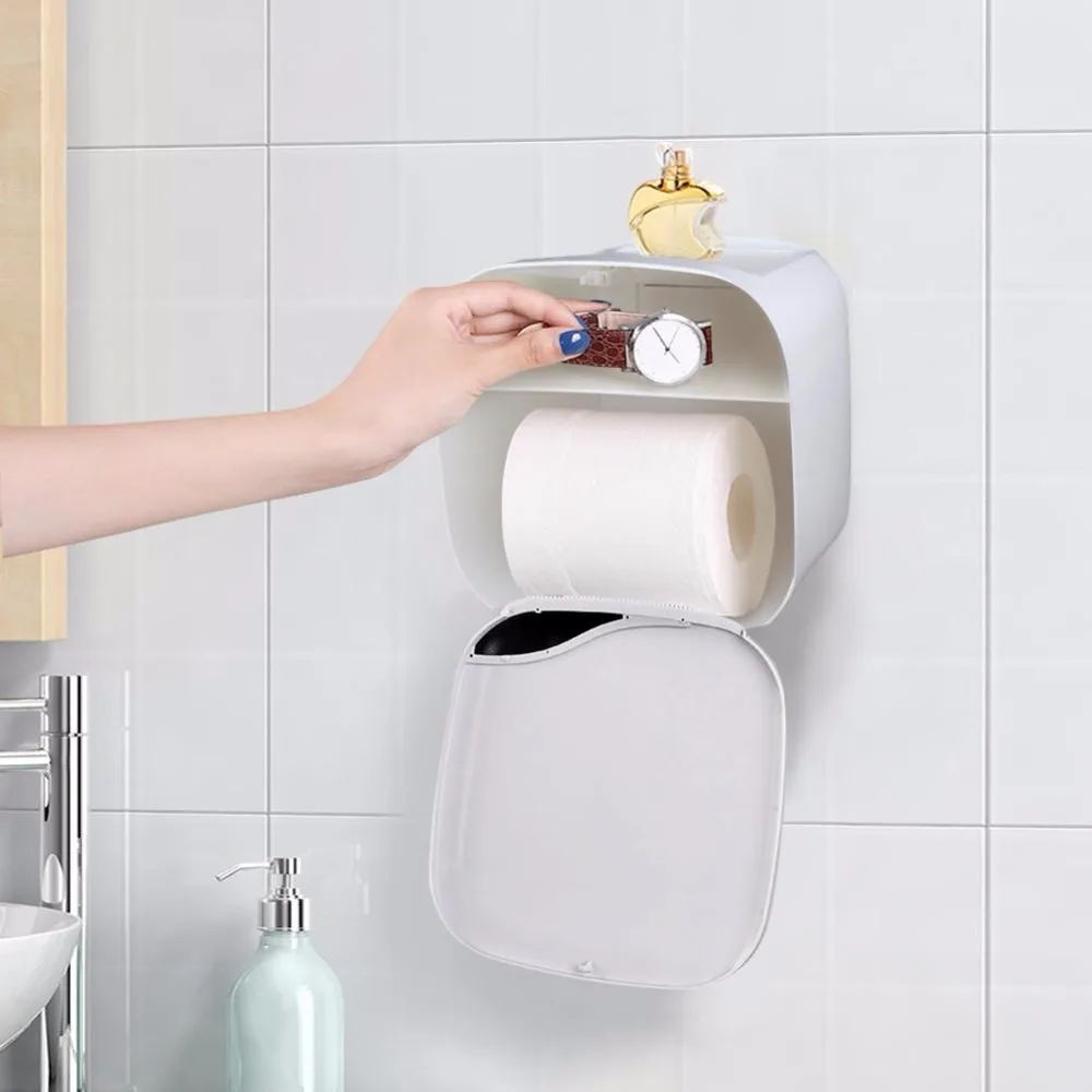 Тканевая коробка крышка влажная коробка для салфеток Ванная комната Водонепроницаемый держатель туалетной бумаги настенная салфетница коробка хранилище для туалетной бумаги коробка салфетка