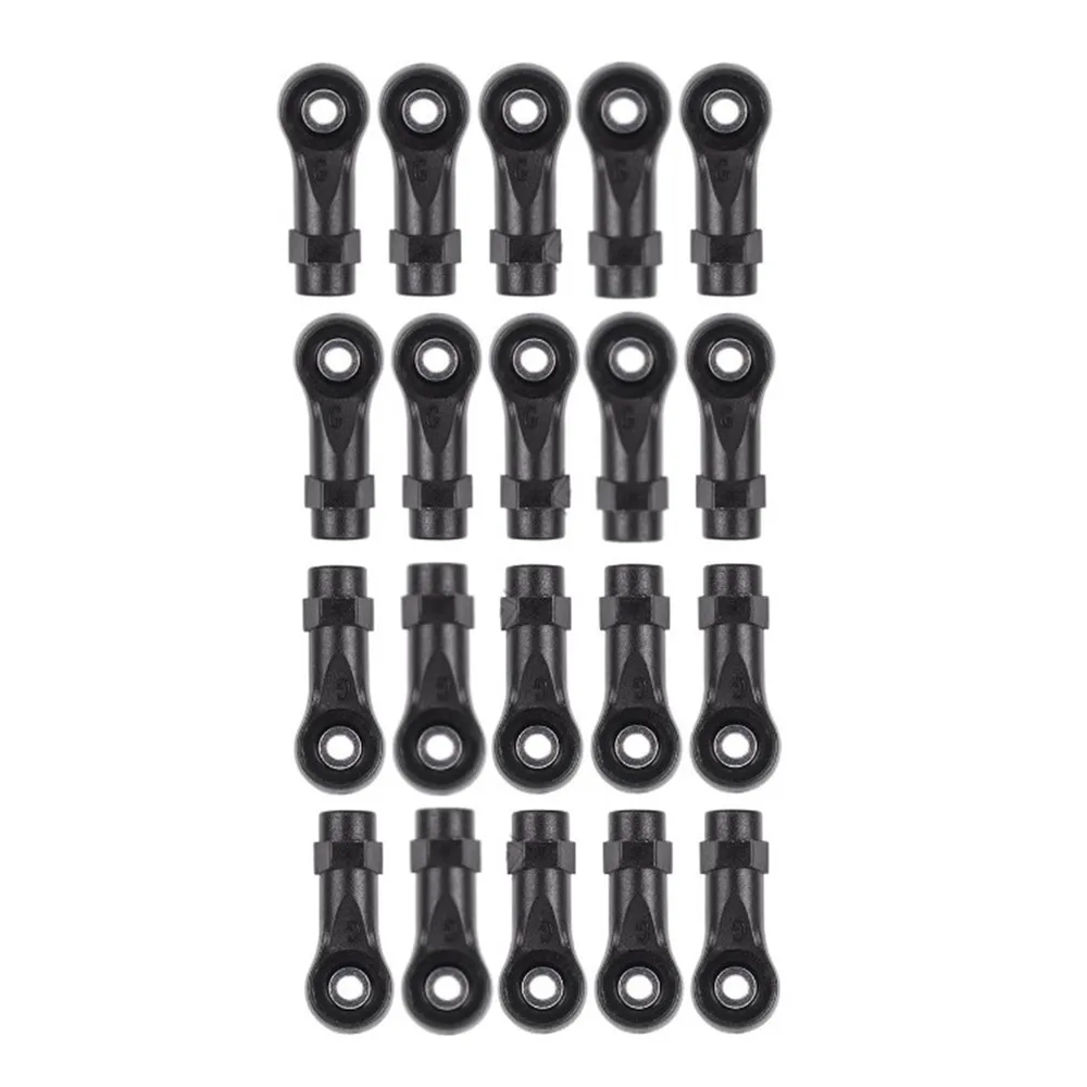 

5mm Steering Rod Link Linkage Set for 1/10 SCX10 II 90046 RC Car Accessories