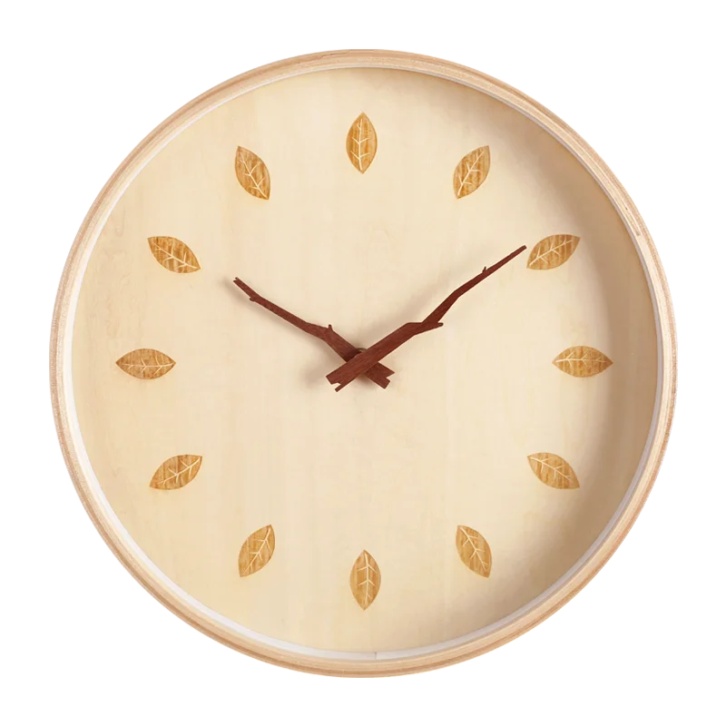 Деревянные настенные часы большой 3d скандинавский простой гостиной современный