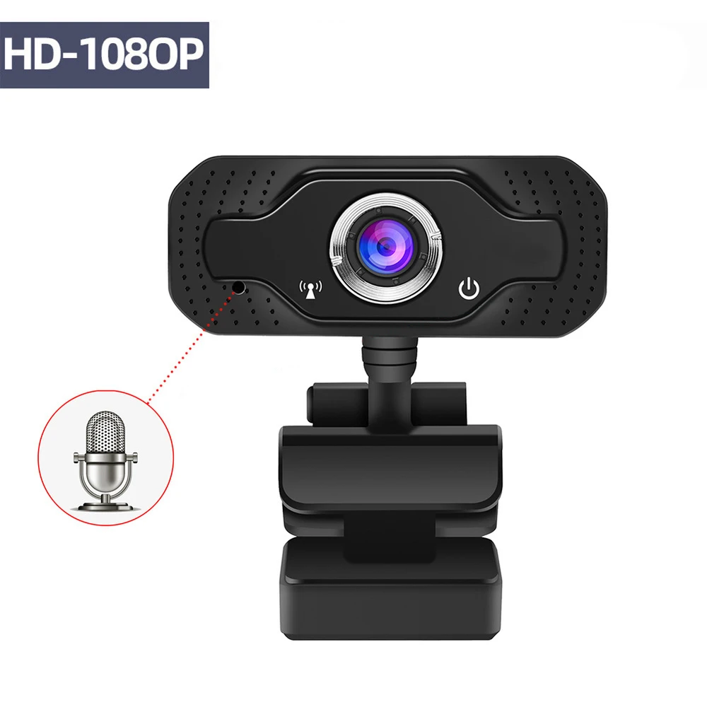 1080P HD веб камера Встроенный двойной микрофон Смарт Мини компьютер USB Pro потоковая