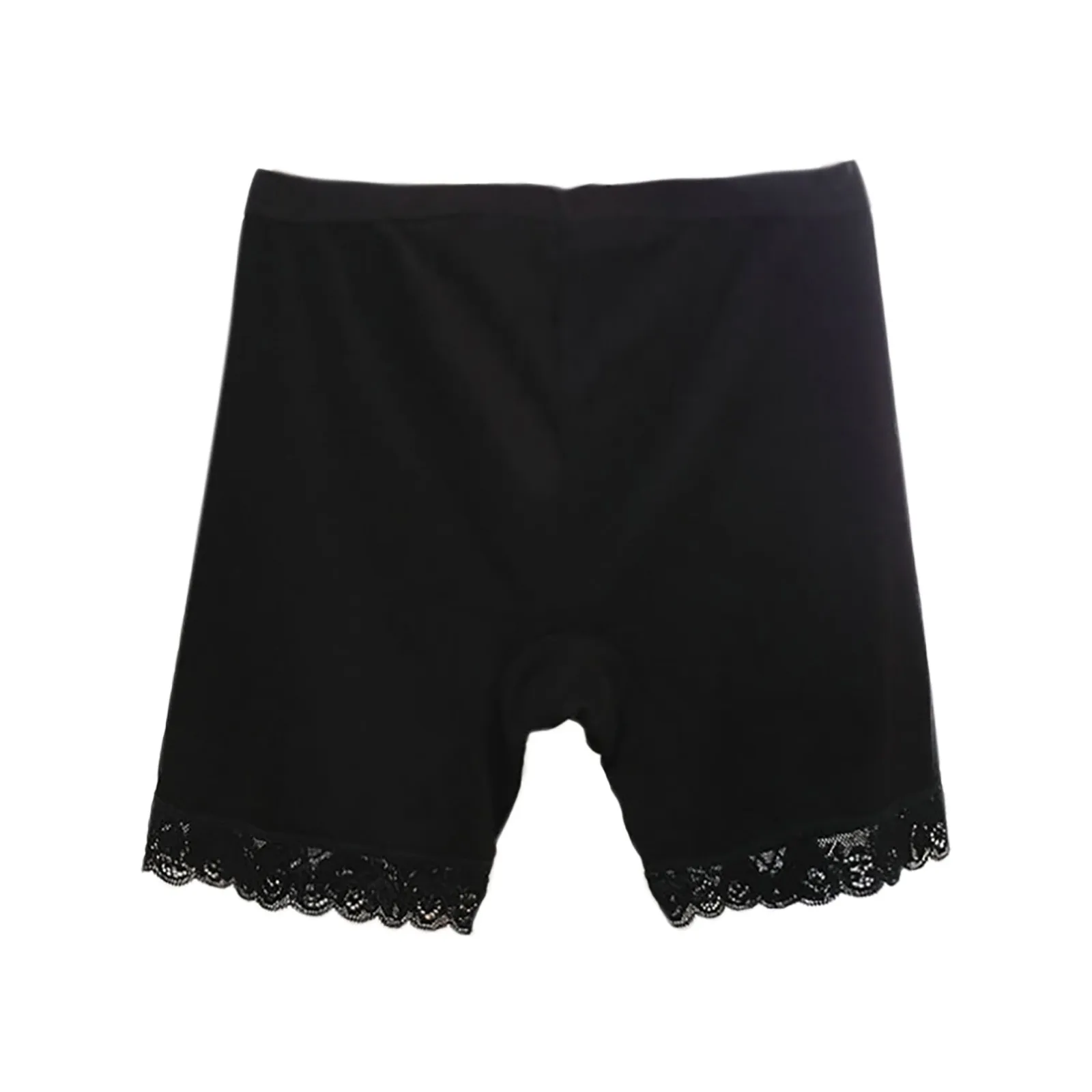 

High Waist Women's Skirt Shorts Boxer Panties Girls Safety Briefs Moda Lace Safety Pants Ladies Leggings Anti-Empty Boxer Short