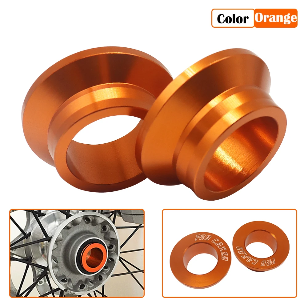 

25mm Rear Wheel Spacer Kit For KTM HUSQVARNA TX FC FX FS TC XC XCF SX SXF 125-450 300i 13-20 Dirt Pit Bike Motocross Motocycle
