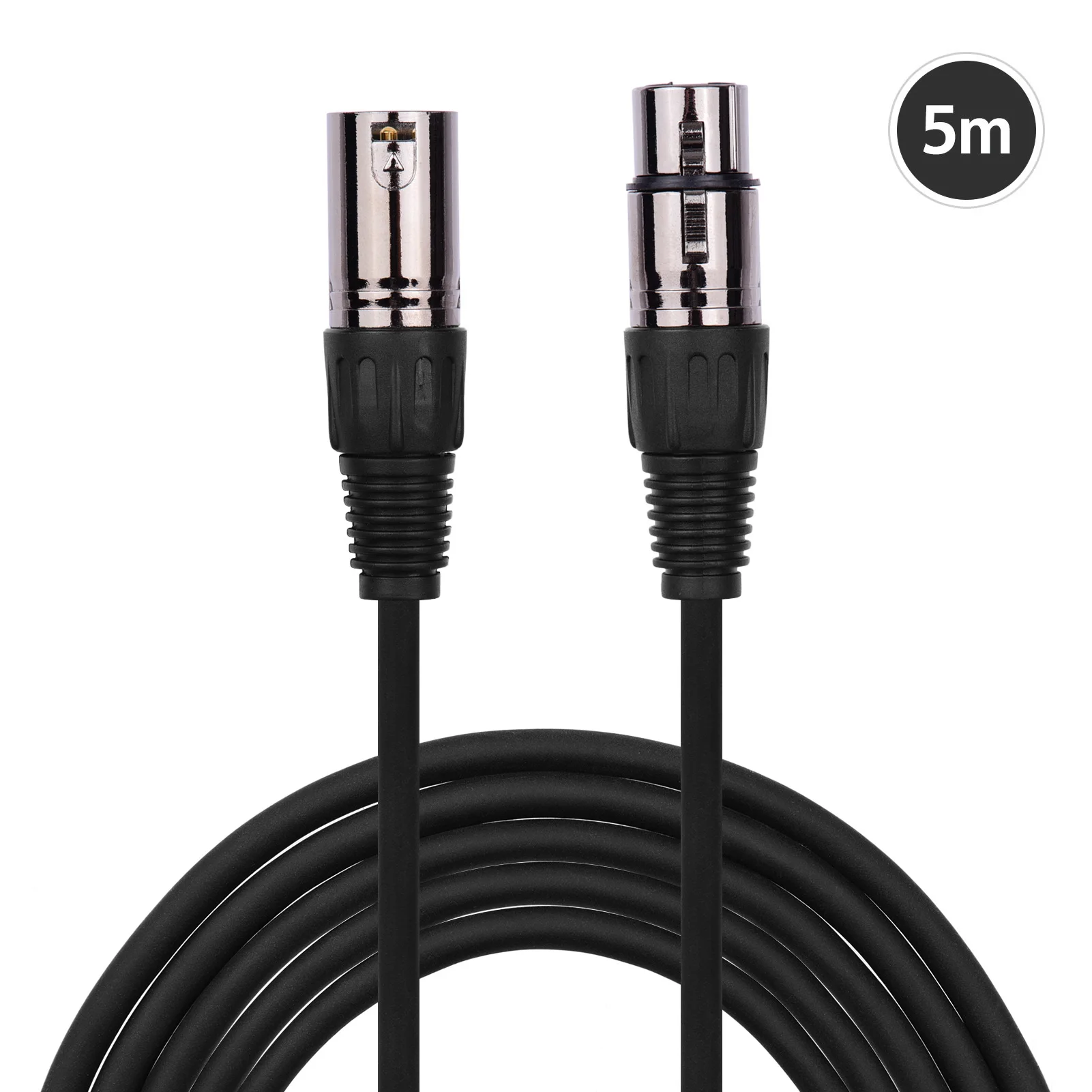 

Muslady 3-Pin Microphone Cable XLR Audio Cable Male to Female 5m / 3m suitable for microphone mixer and more audio connection