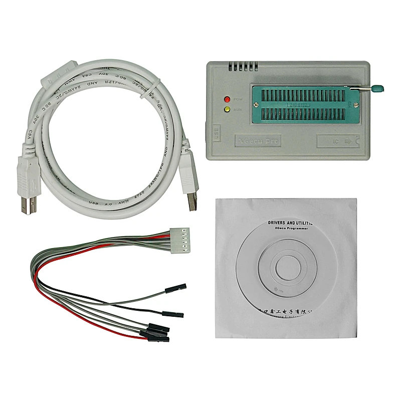Программатор XGECU V8.08 TL866II Plus EEPROM PIC AVR TL866A универсальный BIOS nand программатор 24 93 25 mcu