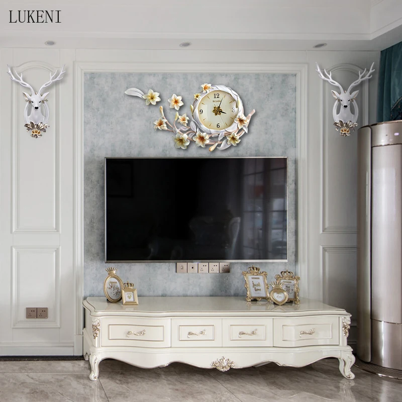 Настенные часы в скандинавском стиле для дома украшение гостиной настенные